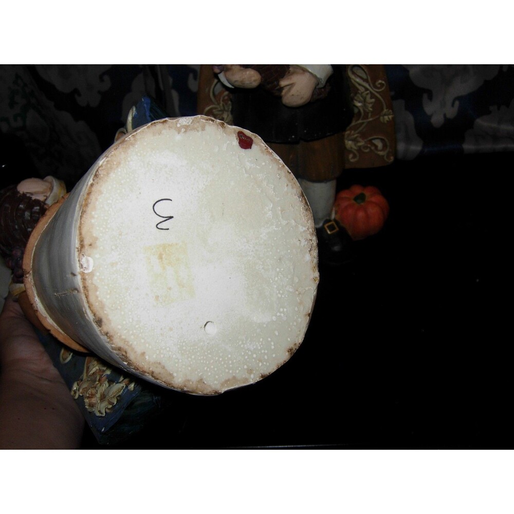 Pilgrim Harvest Thanksgiving Accent Decor Figures Set 16" - Picture 8 of 11